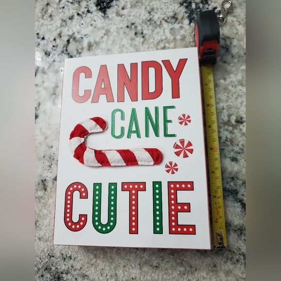 Ashland Sign: Candy Cane Cutie Set of 2 Signs. NEW! - Picture 5 of 5